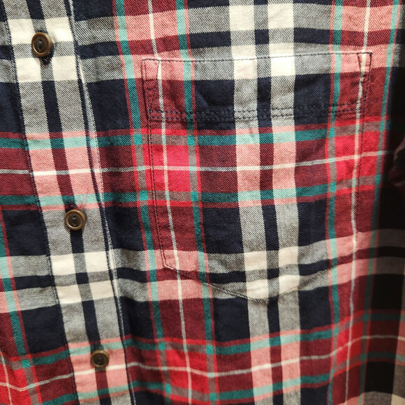 MADEWELL long sleeve button-up shirt womans small - Picture 3 of 4